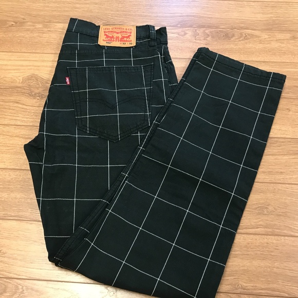 Levi’s 502 pants black gray size 32x32 - Picture 2 of 7